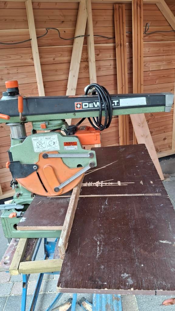 Dewalt radiaal zaag DW1251 defect, Ophalen, 70 mm of meer, Dewalt, Afkortzaag