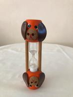 Houten zandloper - 13 cm (H) - 3 minuten - bijna gratis, Verzamelen, Ophalen of Verzenden, Zo goed als nieuw, Dier
