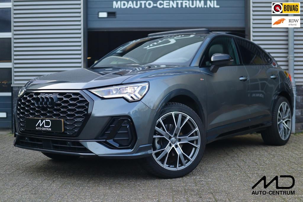 Audi Q3 Sportback 35 TFSI 3x S-Line| Pano| Matrix| Sonos| Ca, Auto's, 12 maanden, 4 cilinders, 1505 kg, Bedrijf