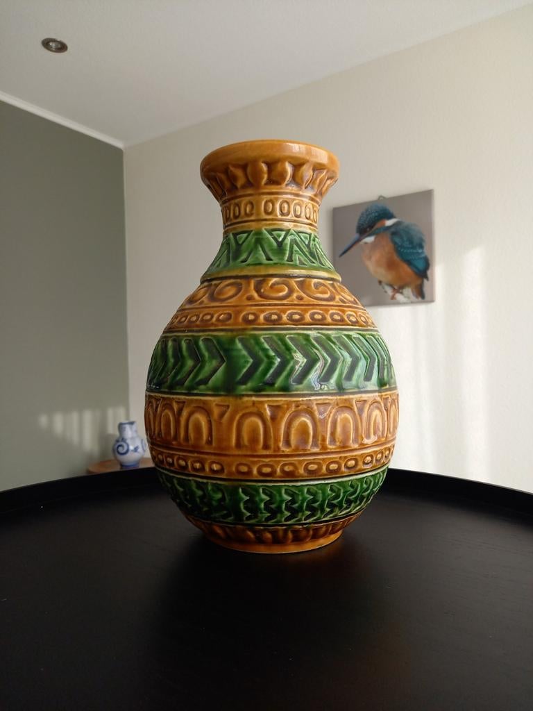 Grote west germany vaas, Antiek en Kunst, Antiek | Schalen, Ophalen of Verzenden