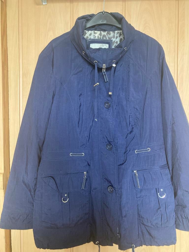 Canda C&A Damesjas - Blauw 44/46, Kleding | Dames, Ophalen of Verzenden, Zo goed als nieuw, Maat 42/44 (L), Blauw