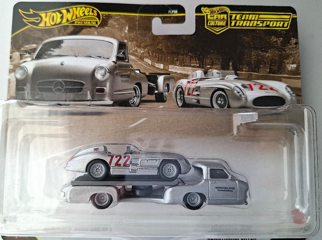 Hot Wheels Team Transport Mercedes Benz 300 SLA, Ophalen, Nieuw, Auto