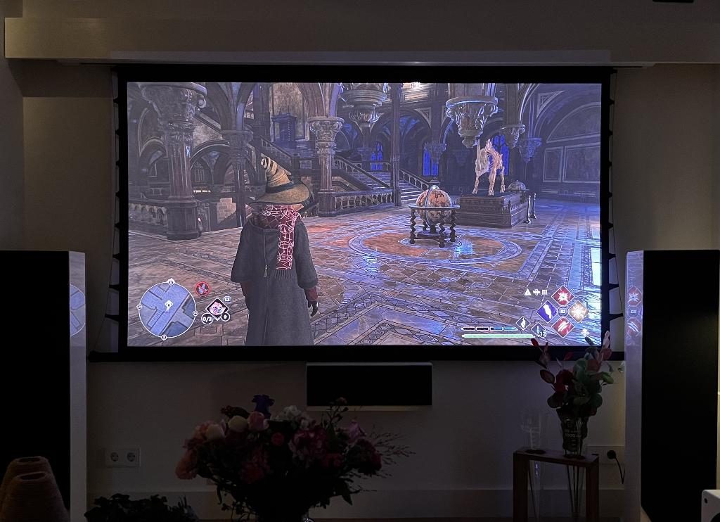 iVisions Cinema 4K beamer projectie scherm, Ophalen, Overige technologieën, Zo goed als nieuw, Ultra HD (4K)