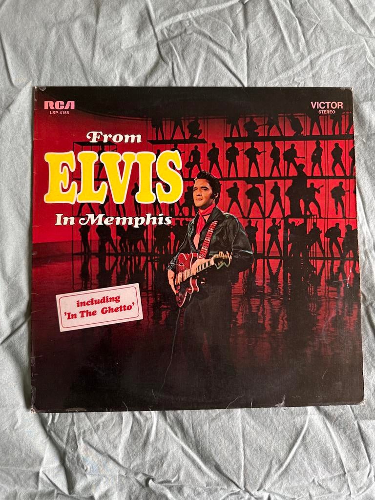 Elvis Presley - From Elvis In Memphis LP, Ophalen, Gebruikt, Inclusief insert, 12 inch