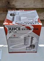 Baumalu sapkookpan/extractor 28 cm met accessoires, 4 liter of meer, Ophalen of Verzenden, Nieuw, 1 snelheid