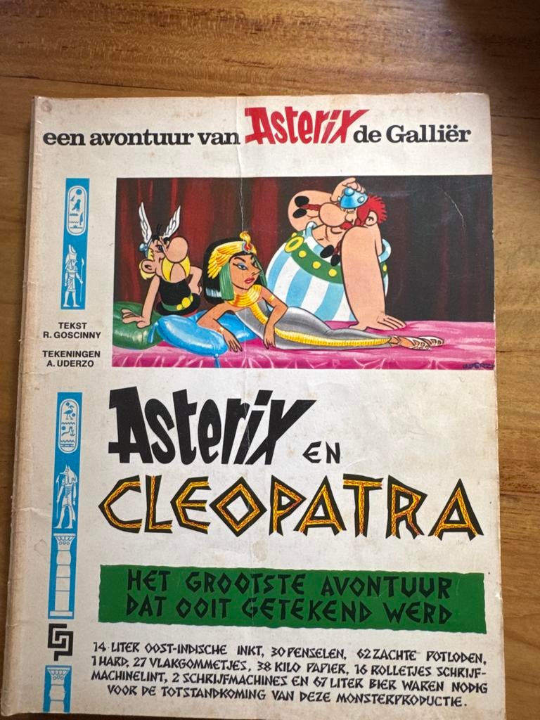 Asterix en Cleopatra stripboek, Boeken, Eén stripboek, Ophalen of Verzenden, Gelezen