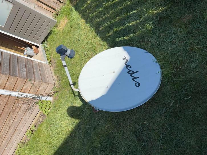 Nedis schotelantenne met LNB, Audio, Tv en Foto, Schotelantennes, Gebruikt, (Schotel)antenne, Overige merken, Ophalen