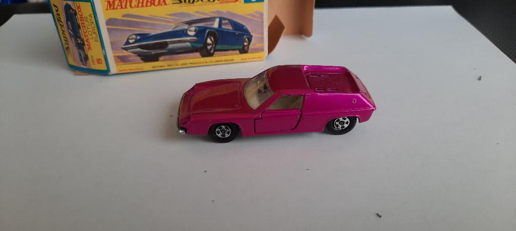 Matchbox 5e Lotus Europa G Box, Ophalen of Verzenden, Zo goed als nieuw, Auto