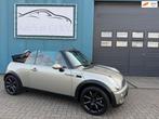 Mini Mini Cabrio 1.6 Cabriolet Sidewalk uitv Airco Leder Cru, Auto's, Mini, Gebruikt, 4 cilinders, 4 stoelen, Bedrijf