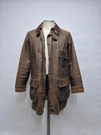 Barbour 'Solway Zipper' waxjas, zeldzaam Maat medium/Large, Barbour, Bruin, Maat 48/50 (M), Ophalen of Verzenden