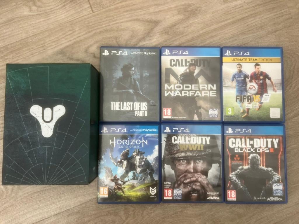 Diverse PS4 games (Last of Us, COD, Horizon, Destiny etc), Avontuur en Actie, Ophalen of Verzenden, Zo goed als nieuw, Eén computer