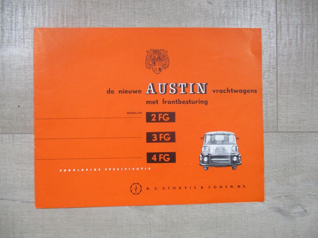 Austin Bedrijfswagen folders +/- 1957 -- SALE !!, Ophalen of Verzenden, Zo goed als nieuw, Overige merken