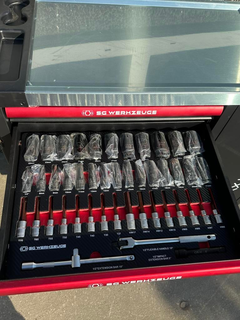 Prachtige nieuwe SG Werkzeuge gereedschapswagen, Ophalen of Verzenden, Nieuw