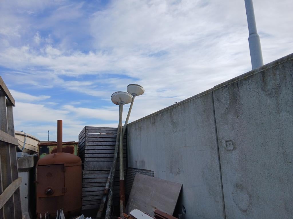 Lantaarnpalen..sierlijke palen, Ophalen, Vdb, Vdb, Vdb