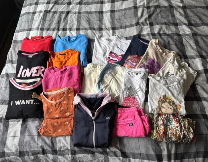 20 delig kledingpakket meisje, Kinderen en Baby's, Kinderkleding | Kinder-kledingpakketten, Gebruikt, Maat 146, Ophalen of Verzenden