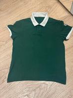 Originele Moncler Polo voor heren - Maat M, Ophalen of Verzenden, Gedragen, Maat 48/50 (M), Groen