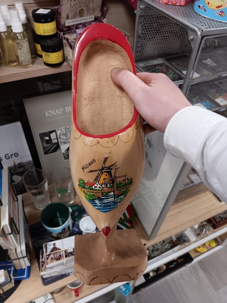 Decoratieve Hollandse Klomp met Molen Afbeelding, Onbekend@voorbeeld.com, Onbekend, Ophalen of Verzenden, Zo goed als nieuw