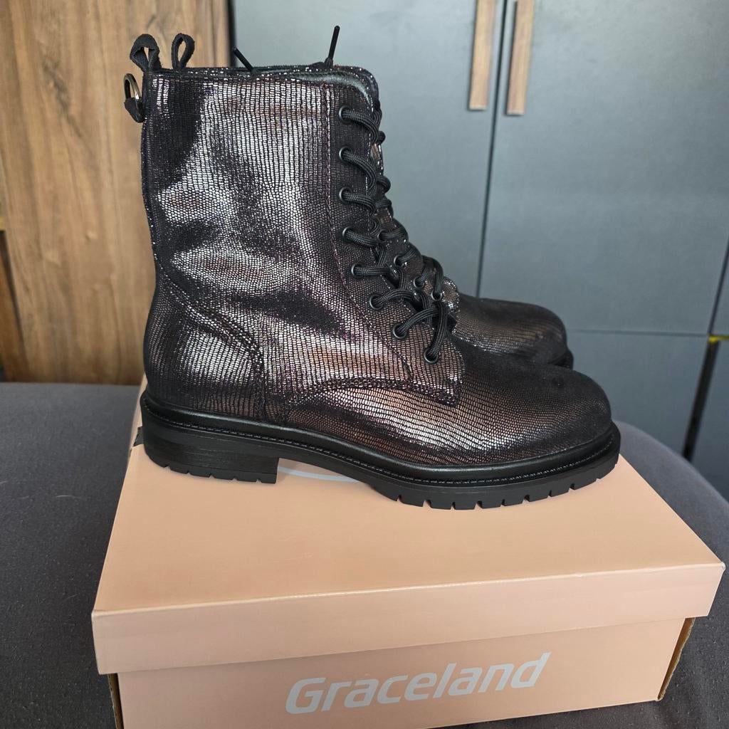 Nieuwe Graceland laarzen maat 41, Kleding | Dames, Schoenen, Zwart, Lage of Enkellaarzen, Nieuw, Ophalen of Verzenden