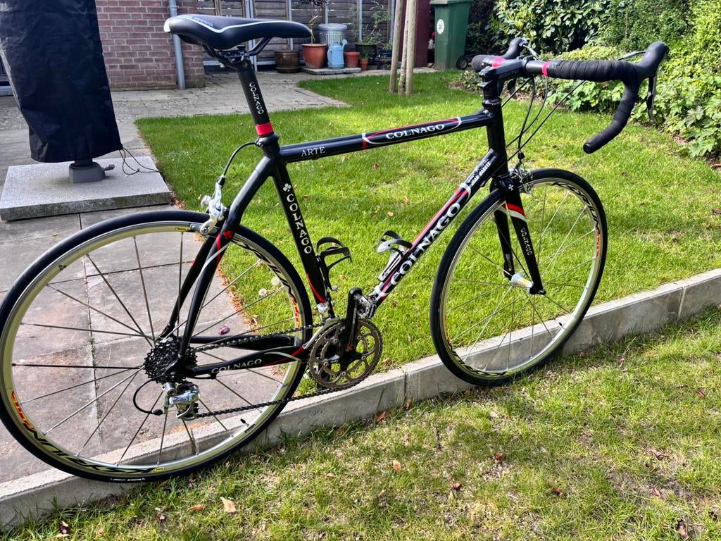 Mooie Colnago racefiets (Arte), 28 inch, Gebruikt, Velgrem, 15 tot 20 versnellingen