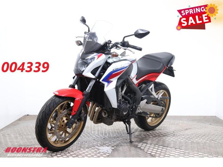 Honda CB 650 F ABS HRC Tricolor Mivv 31.545 km! (bj 2014), Motoren, Motoren | Honda, Bedrijf, Naked bike, meer dan 35 kW, ABS