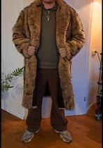 Winter lange bontjas / wolvenjas / pelsjager jas M-L, Ophalen of Verzenden