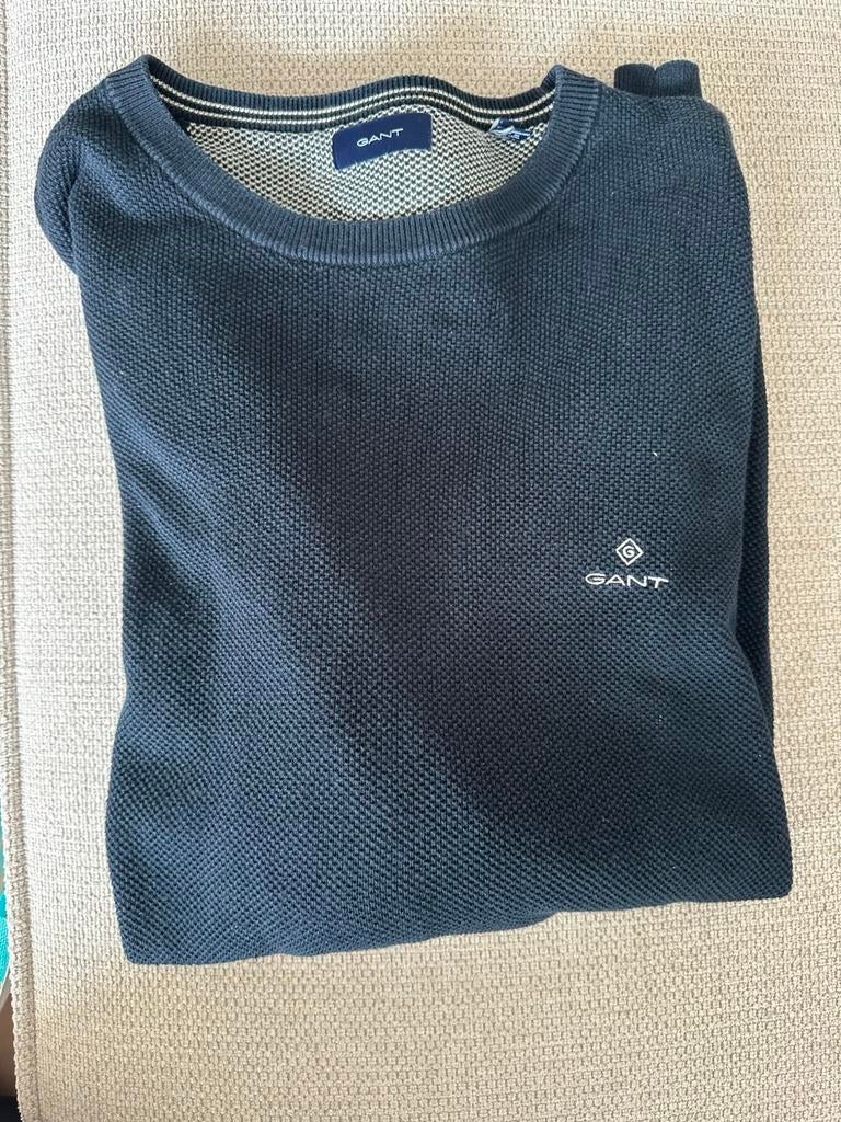 Gant trui XXXL blauw, Kleding | Heren, Grote Maten, Ophalen of Verzenden, Zo goed als nieuw, Blauw, Trui of Vest