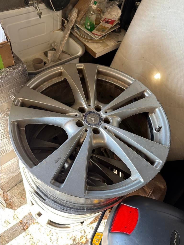 4x 20 inch velgen voor Mercedes GLE, Ophalen, Gebruikt, Velg(en), Terreinwagen