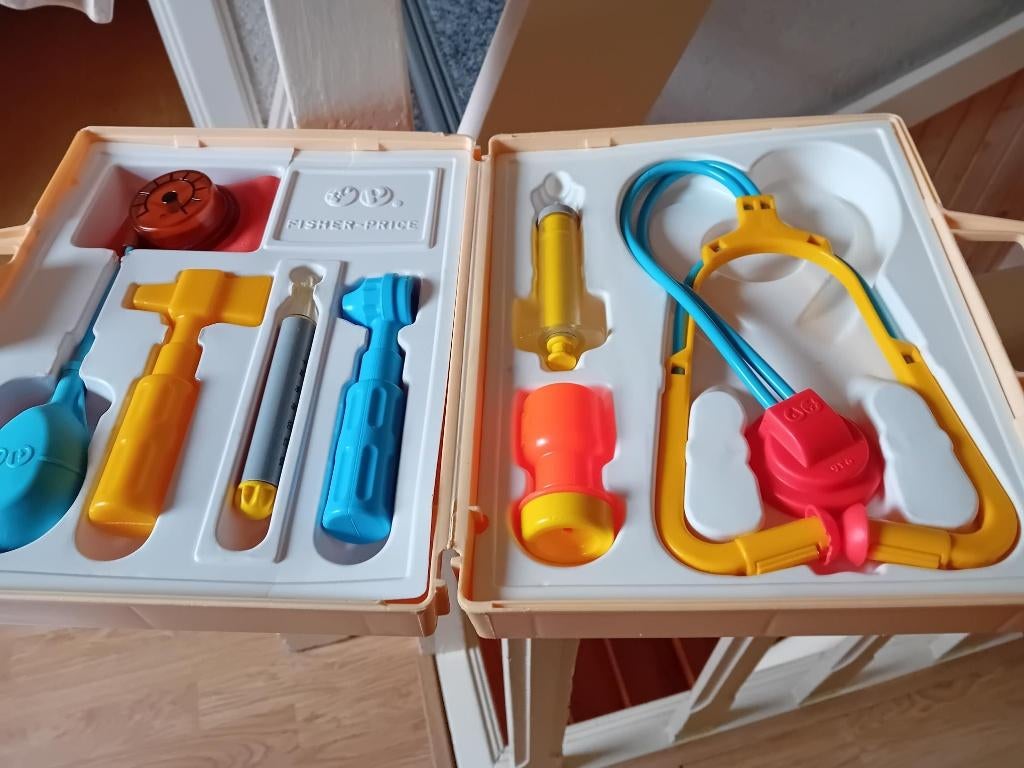 dokterskoffer van Fischer Price, Ophalen of Verzenden, Zo goed als nieuw, Speelset