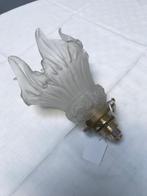 Mat glazen antiek hanglampje, Ophalen of Verzenden