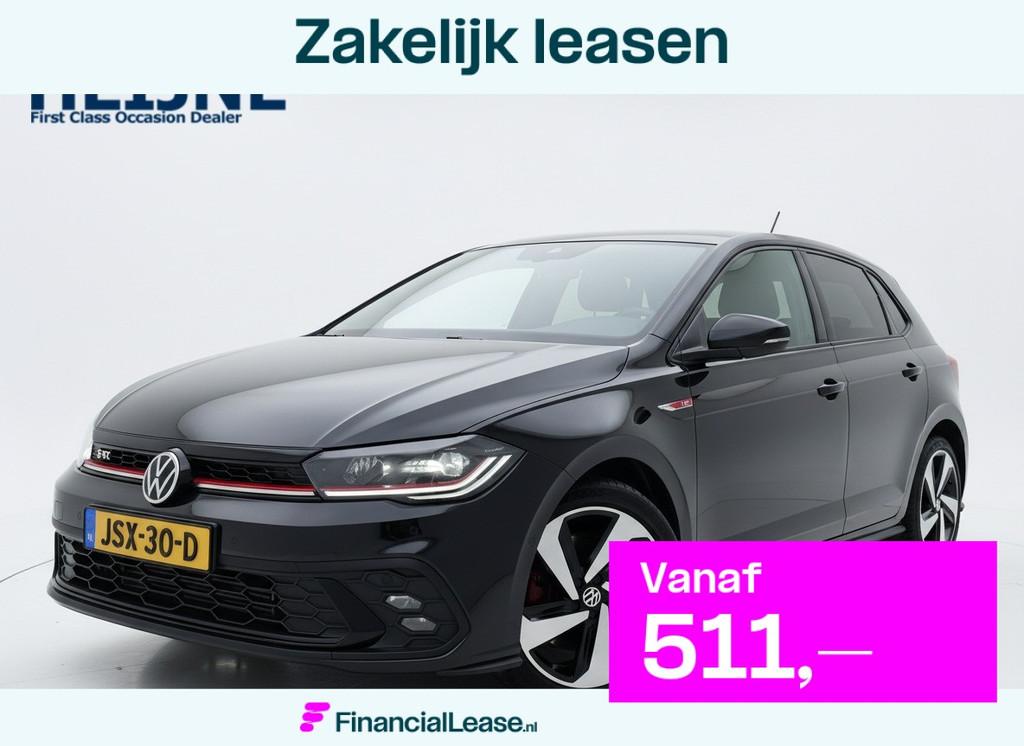 Volkswagen Polo 2.0 TSI GTI TSI 210PK DSG GTI-SPORT CARPLAY/, Gebruikt, 4 cilinders, Zwart, Origineel Nederlands