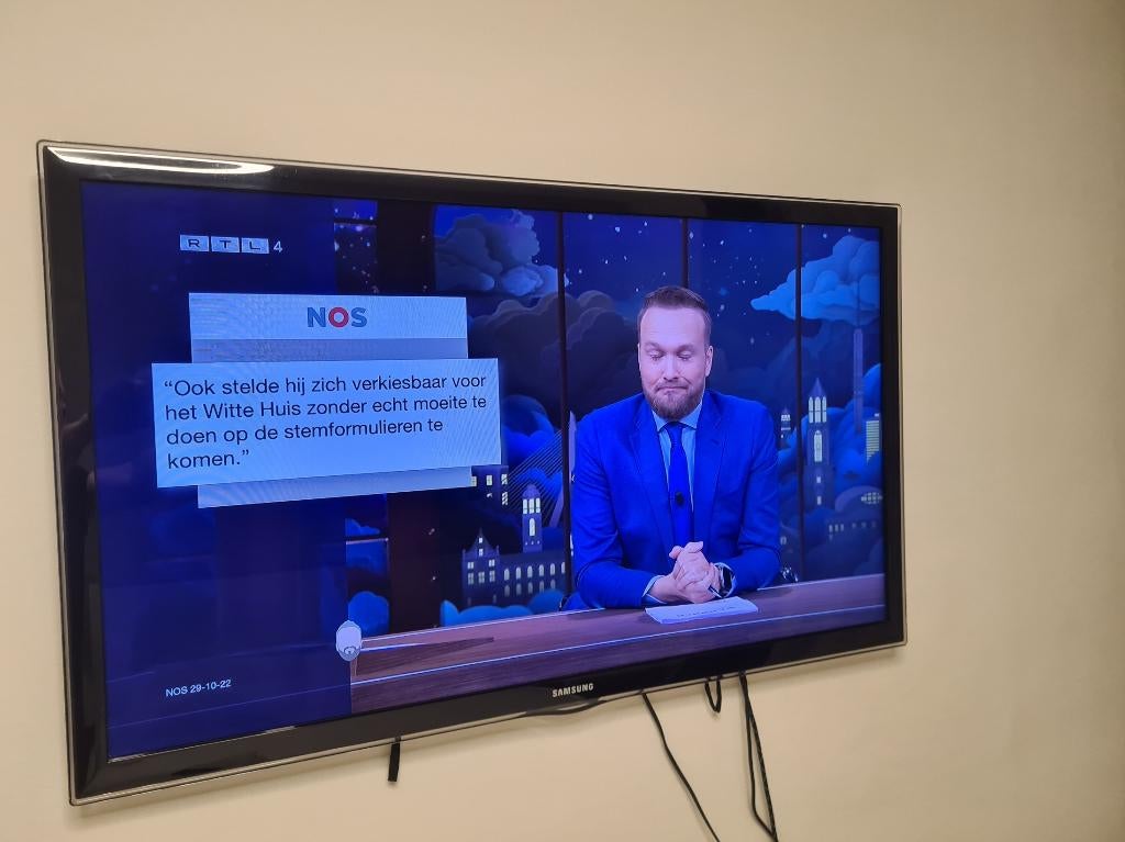 Samsung Smart tv 46 inh UE46D6320, Ophalen, LED, 50 Hz, Zo goed als nieuw