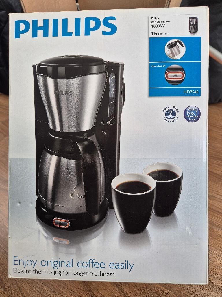 Koffiezetapparaat Philips, 10 kopjes of meer, Gemalen koffie, Ophalen of Verzenden, Koffiemachine