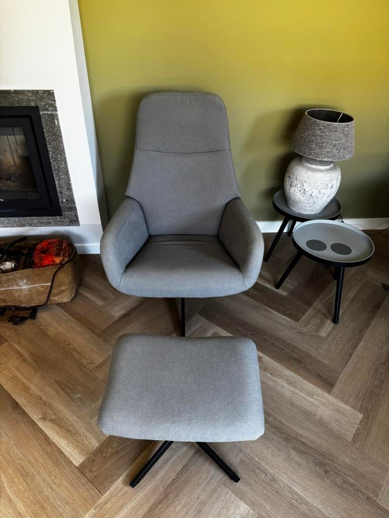 Montel Camillo relaxfauteuil, Ophalen, 75 tot 100 cm, Zo goed als nieuw, Stof