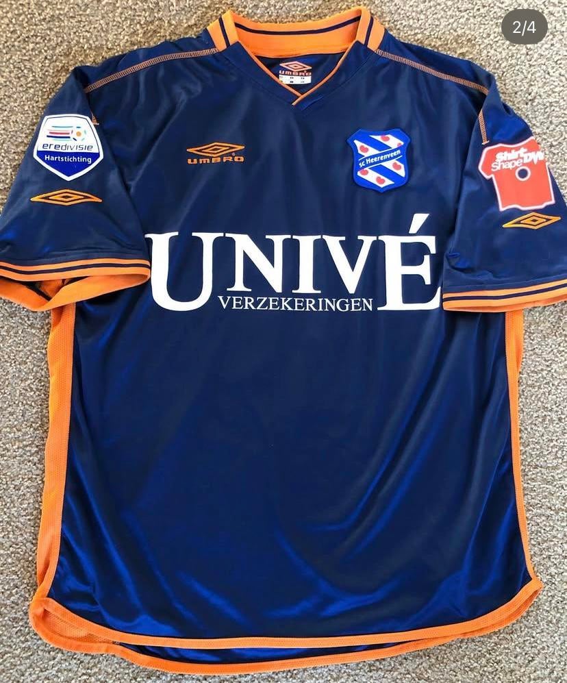 SC Heerenveen Eenmalig Matchworn shirt zeldzaam, Sport en Fitness, Voetbal, Maat XL, Ophalen of Verzenden, Zo goed als nieuw, Shirt