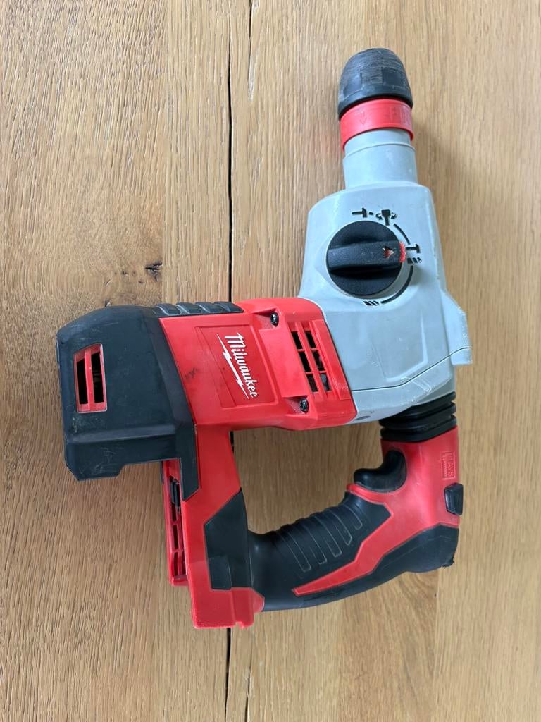 Milwaukee HD18 HX accu klopboormachine, Ophalen of Verzenden, Gebruikt, Boormachine
