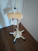 Staande loeplamp wit, Ophalen, Gebruikt, Loeplamp