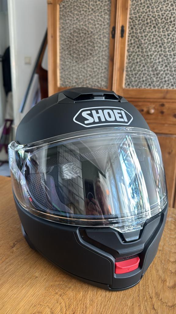 Shoei Neotec 3 systeemhelm, Motoren, Kleding | Motorhelmen, M, Systeemhelm, Dames, Ophalen of Verzenden