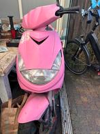 Peugeot 2 takt, snorscooter roze, loop of sloop, Fietsen en Brommers, Ophalen, Tweetakt, Gebruikt, Peugeot
