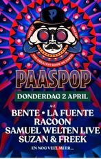 4 kaarten voor paaspop