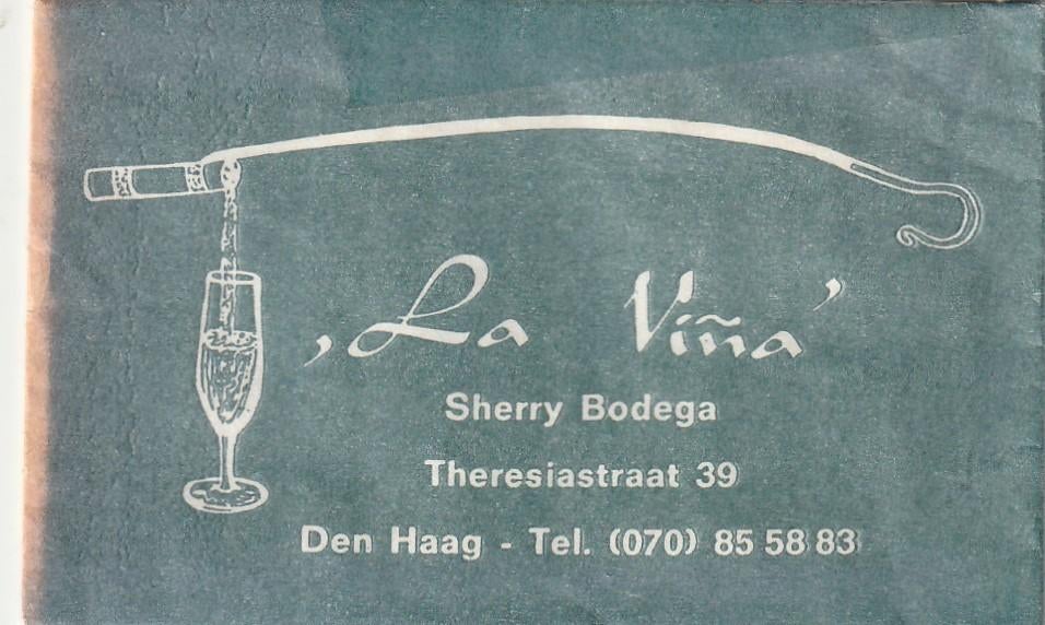 Suikerzakje #957 : La Vina Den Haag, Verzenden, Nederland