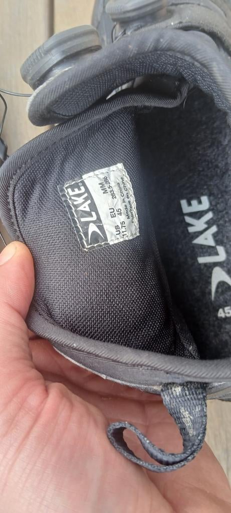 Lake MX145 MTB schoenen maat 45 - warm voor de winter, Ophalen, Zo goed als nieuw, Lake, Sportschoenen