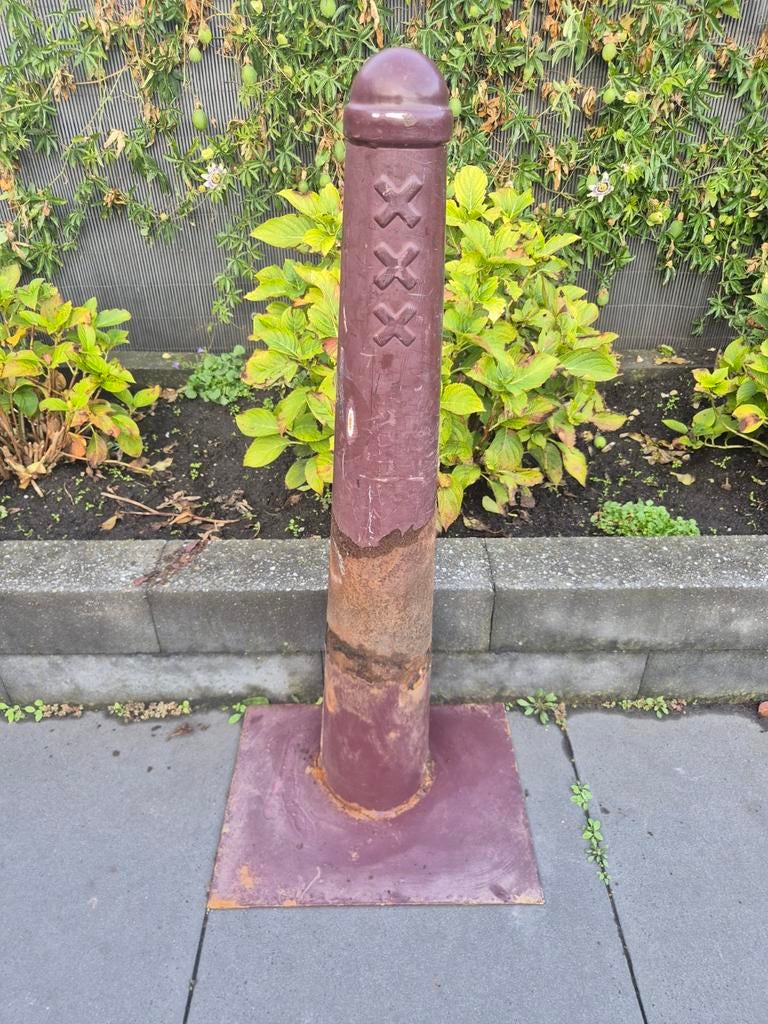 Originele Amsterdammertje / Paaltje - Gebruikt, Ophalen of Verzenden, Gebruikt, Minder dan 180 cm, Palen