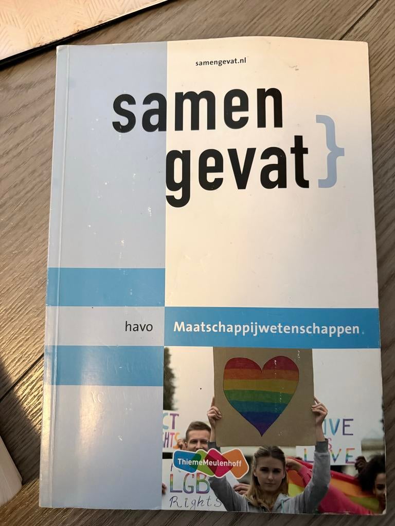 Samengevat Maatschappijwetenschappen havo, Boeken, Ophalen of Verzenden, Gelezen, HAVO, Maatschappijleer