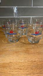 8 glaasjes van Cinzano, Ophalen of Verzenden, Zo goed als nieuw, Borrel- of Shotglas