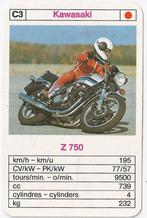 Kw5 Motorkaartje Kawasaki Z 750, Verzenden, Zo goed als nieuw, Auto's