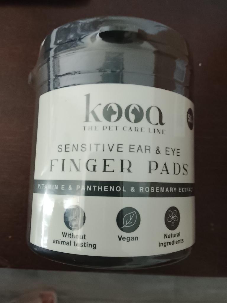 kooa Sensitive Vingerpads voor Ogen & Oren hond, Dieren en Toebehoren, Verzenden, Nieuw
