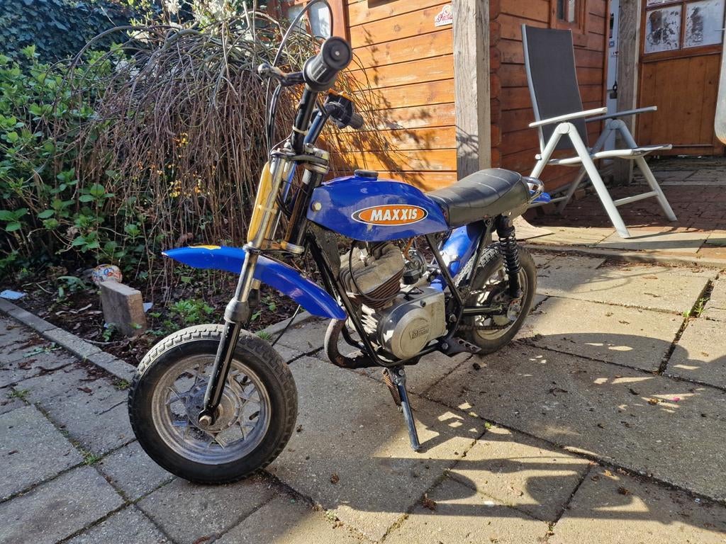 Zeldzame Tecnomoto 2 takt Mini Bike 1977 - Motor loopt, Ophalen of Verzenden, Gebruikt, Overige typen