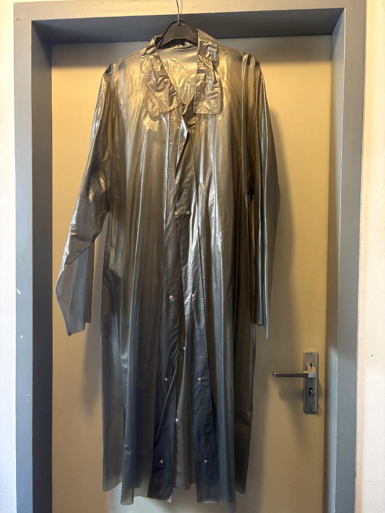 Pvc/plastic regenjas, Ophalen of Verzenden, Zo goed als nieuw, Regenpak, Heren