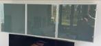 Poliform Sintesi wandkast met 3 glazen deuren, Ophalen, Gebruikt, 150 tot 200 cm, Glas