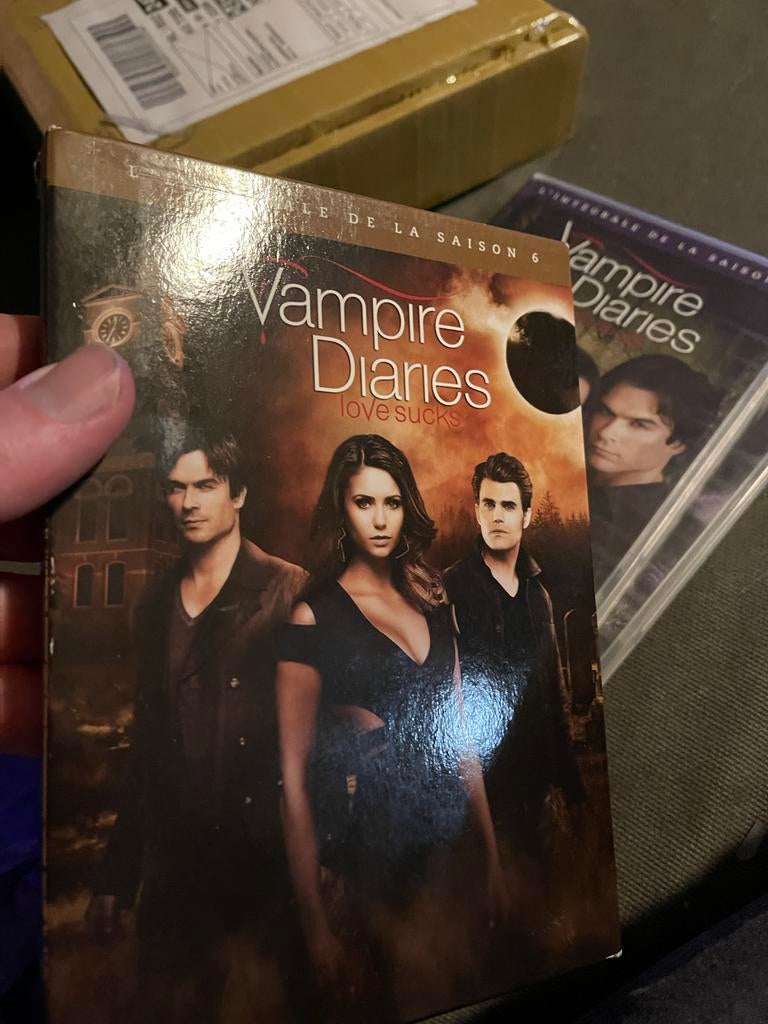 Vampire Diaries DVD seizoen 6, Vanaf 12 jaar, Ophalen of Verzenden, Gebruikt, Drama